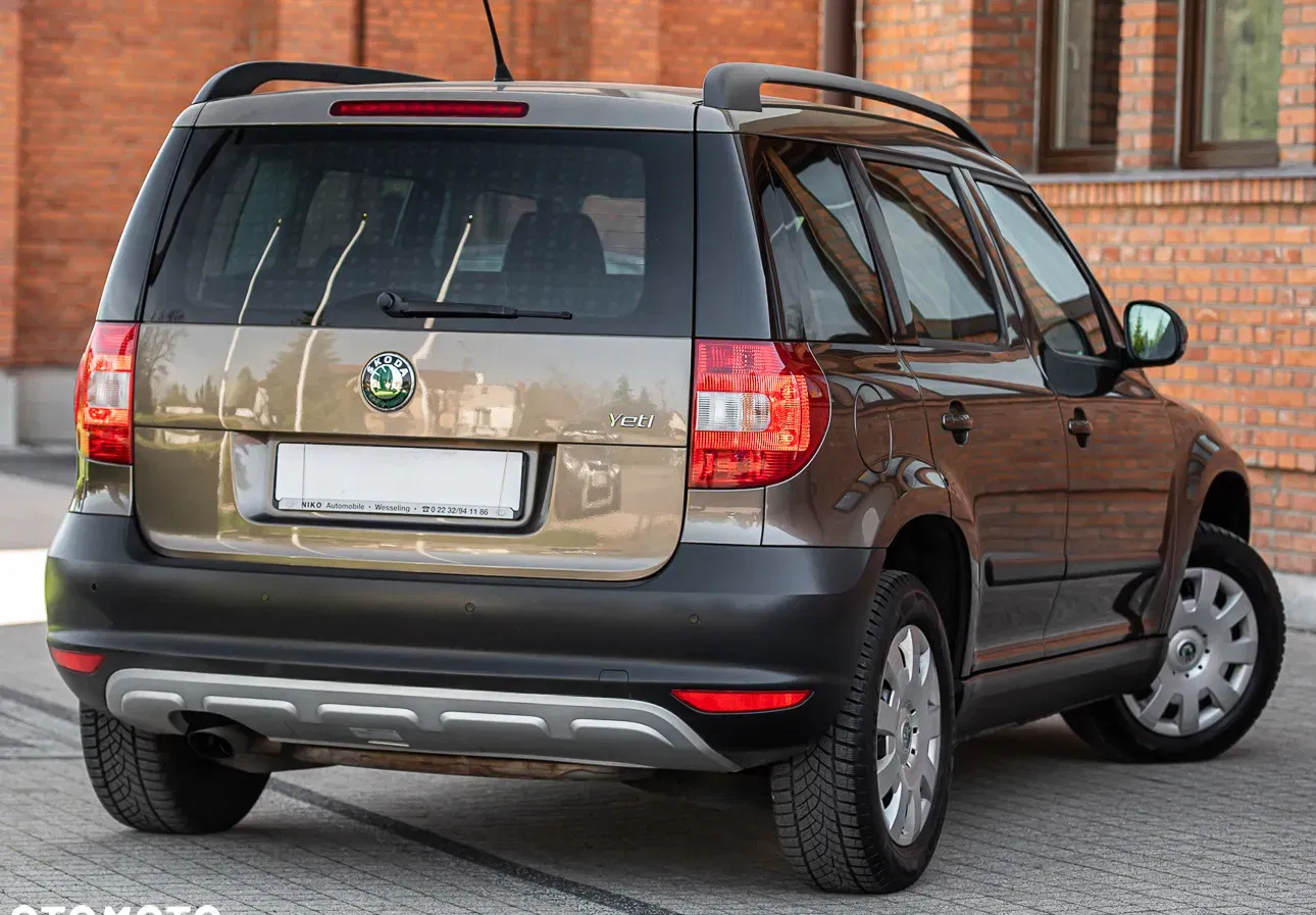 skoda yeti Skoda Yeti cena 30990 przebieg: 185000, rok produkcji 2013 z Radom